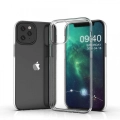 Apple iPhone 12 (6.1) Kılıf Kamera Korumalı Esnek Silikon Kapak - Şeffaf