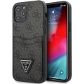 Apple iPhone 12 Kılıf GUESS Çift Kart Bölmeli Kapak - Kahverengi