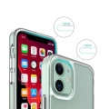 Apple iPhone 12 Mini (5.4) Kılıf Clear Guard Serisi Gard Kapak - Şeffaf