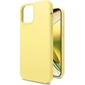 Apple iPhone 12 Mini (5.4) Kılıf İçi Kadife Mat Yüzey LSR Serisi Kapak - Sarı