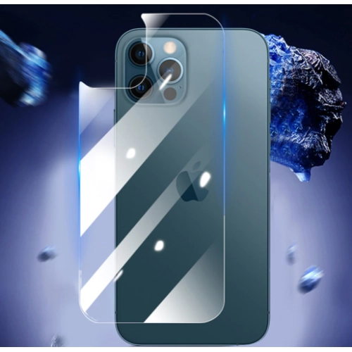 Apple iPhone 12 Pro (6.1) Arka Cam Koruyucu Temperli Maxi Glass