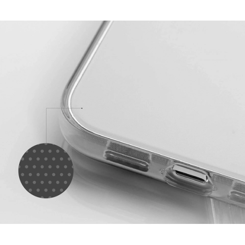 Apple iPhone 12 Pro (6.1) Kılıf Kamera Korumalı Esnek Silikon Kapak - Şeffaf