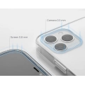 Apple iPhone 12 Pro (6.1) Kılıf Kamera Korumalı Esnek Silikon Kapak - Şeffaf