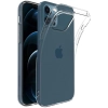 Apple iPhone 12 Pro (6.1) Kılıf Kamera Korumalı Esnek Silikon Kapak - Şeffaf