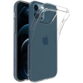 Apple iPhone 12 Pro (6.1) Kılıf Kamera Korumalı Esnek Silikon Kapak - Şeffaf