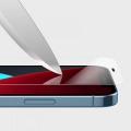 Apple iPhone 12 Pro (6.1) Kırılmaz Cam Tempered Ekran Koruyucu Toz Önleyicili Anti-Dust Vox Glass - Şeffaf