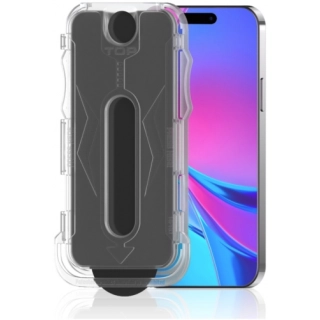 Apple iPhone 12 Pro Max (6.7) Ekran Koruyucu Kolay Uygulama Aparatlı 5D Magic Privacy Glass Hayalet Cam