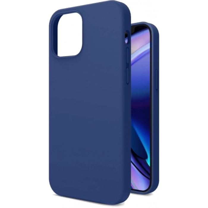 Apple iPhone 12 Pro Max (6.7) Kılıf İçi Kadife Mat Yüzey LSR Serisi Kapak - Lacivert