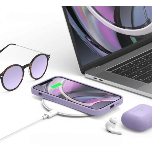 Apple iPhone 12 Pro Max (6.7) Kılıf İçi Kadife Mat Yüzey LSR Serisi Kapak - Siyah