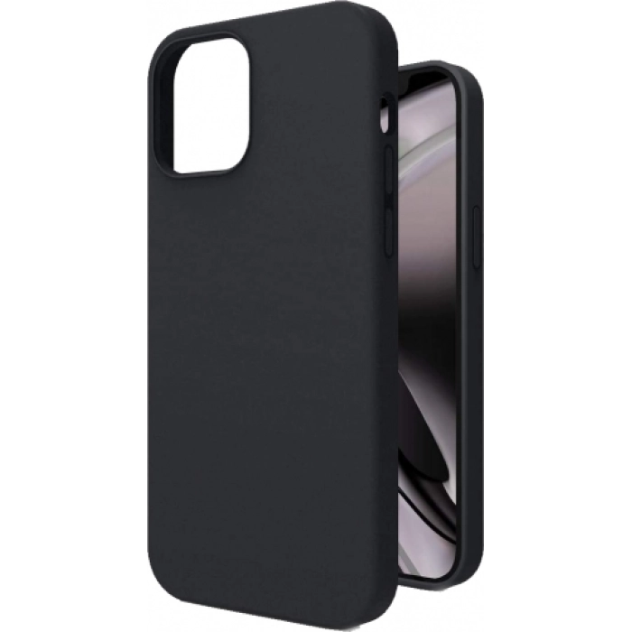 Apple iPhone 12 Pro Max (6.7) Kılıf İçi Kadife Mat Yüzey LSR Serisi Kapak - Siyah