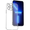 Apple iPhone 12 Pro Max (6.7) Kılıf Kamera Lens Korumalı Esnek Şeffaf Fizy Kapak