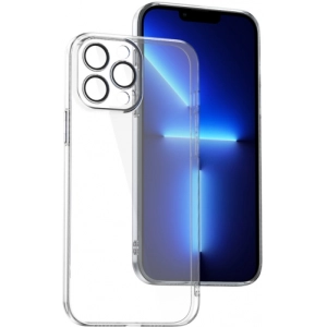 Apple iPhone 12 Pro Max (6.7) Kılıf Kamera Lens Korumalı Esnek Şeffaf Fizy Kapak