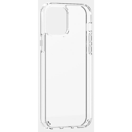 Apple iPhone 12 Pro Max (6.7) Kılıf Korumalı Kenarları Silikon Arkası Sert Coss Kapak - Şeffaf