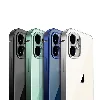 Apple iPhone 12 Pro Max (6.7) Kılıf Renkli Esnek Kamera Korumalı Silikon G-Box Kapak - Lacivert