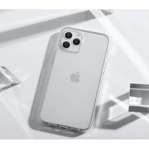 Apple iPhone 12 Pro Max (6.7) Kılıf Kamera Korumalı Esnek Silikon Kapak - Şeffaf