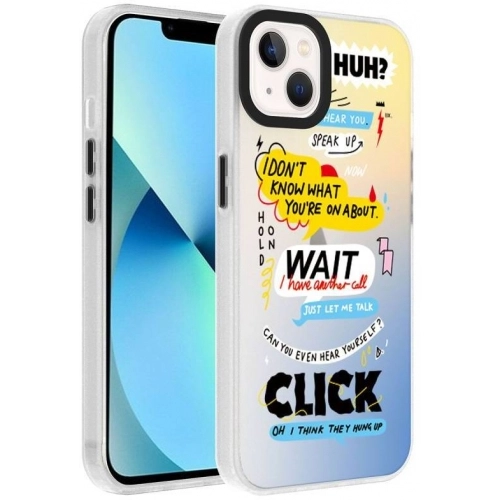 Apple iPhone 13 (6.1) Kılıf Desenli Zore Dragon Sert Kapak - Gezegen