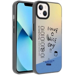 Apple iPhone 13 (6.1) Kılıf Desenli Zore Dragon Sert Kapak - Have