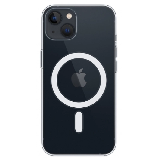 Apple iPhone 13 (6.1) Kılıf Şeffaf Magsafe Wireless Özellikli Kapak