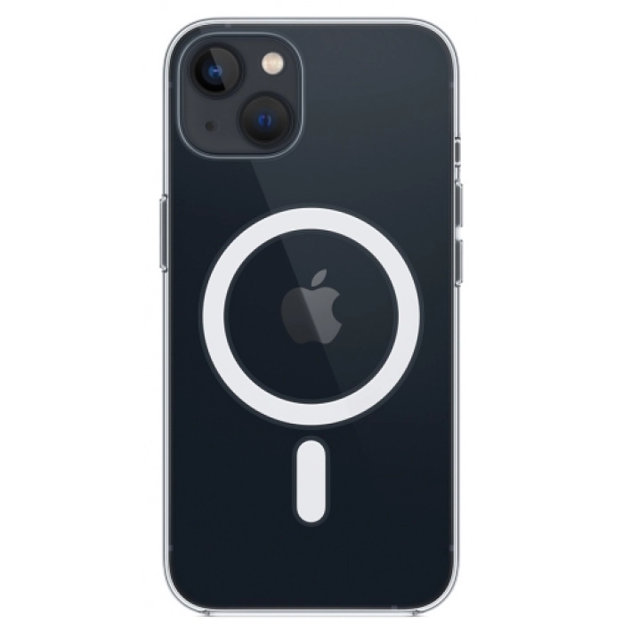 Apple iPhone 13 (6.1) Kılıf Şeffaf Magsafe Wireless Özellikli Kapak