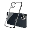 Apple iPhone 13 (6.1) Kılıf Renkli Esnek Kamera Korumalı Silikon G-Box Kapak - Siyah