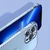 Apple iPhone 13 (6.1) Kılıf Renkli Mat Esnek Kamera Korumalı Silikon G-Box Kapak - Lacivert