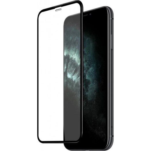 Apple iPhone 13 (6.1) Kırılmaz Cam Tam Kaplayan EKS Glass Ekran Koruyucu - Siyah