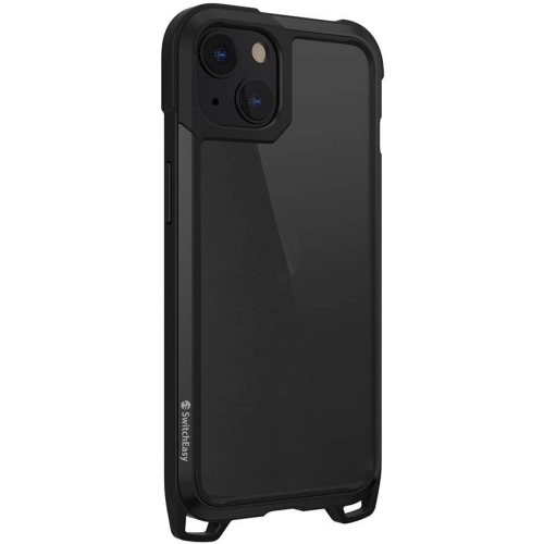 Apple iPhone 13 Boyun Askılı Kompozit Tasarımlı Şok Önleyicili Switcheasy Odyssey Kapak - Rainbow