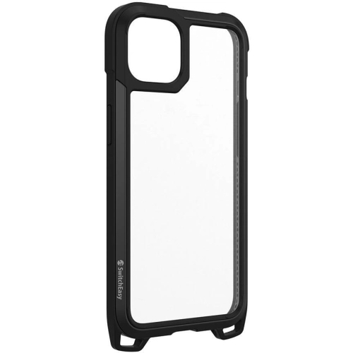 Apple iPhone 13 Boyun Askılı Kompozit Tasarımlı Şok Önleyicili Switcheasy Odyssey Kapak - Rainbow