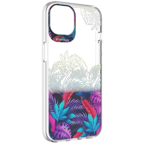 Apple iPhone 13 Çift IMD Baskılı Switcheasy Artist Henri Rousseau Kapak - Mor