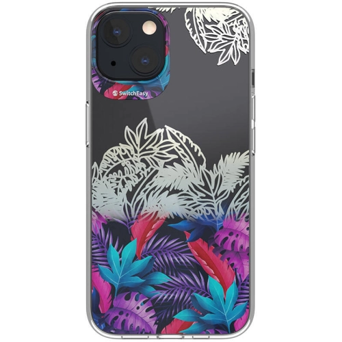 Apple iPhone 13 Çift IMD Baskılı Switcheasy Artist Henri Rousseau Kapak - Mor