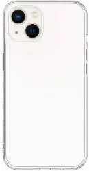 Apple iPhone 13 (6.1) Kılıf Airbagli Şeffaf Darbe Emici Silikon Tasarımlı Recci Clarity Serisi Kapak - Şeffaf