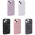 Apple iPhone 13 Kılıf Parlak Taşlı Tasarım Zore Pırlanta Kapak - Lila