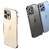 Apple iPhone 13 Mini (5.4) Kılıf Renkli Esnek Kamera Korumalı Silikon G-Box Kapak - Lacivert