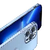 Apple iPhone 13 Mini (5.4) Kılıf Renkli Esnek Kamera Korumalı Silikon G-Box Kapak - Lacivert