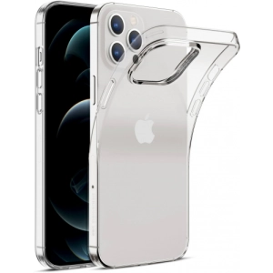 Apple iPhone 13 Pro (6.1) Kılıf Kamera Korumalı Esnek Silikon Kapak - Şeffaf