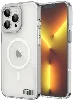 Apple iPhone 13 Pro (6.1) Kılıf Magsafe Şarj Özellikli Youngkit Coloured Glaze Serisi Kapak - Beyaz