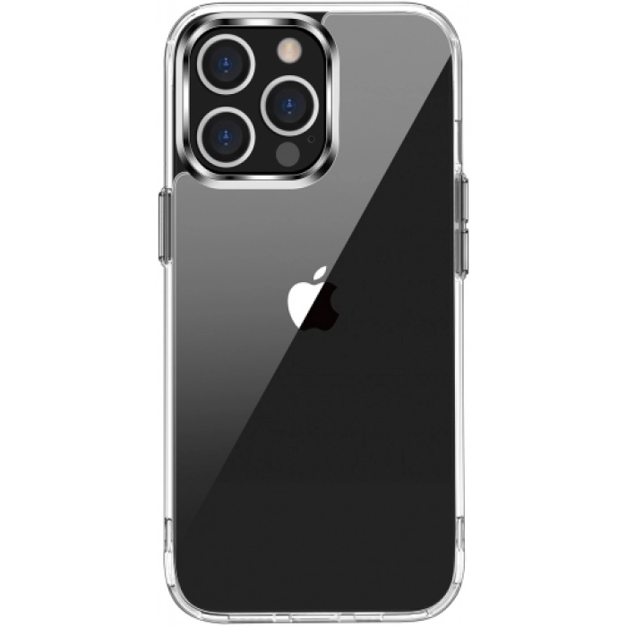 Apple iPhone 13 Pro (6.1) Kılıf Zore Forst Silikon Kapak TPU PC Malzeme 0.4mm - Şeffaf