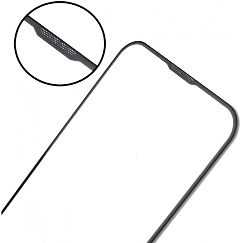 Apple iPhone 13 Pro (6.1) Ekran Koruyucu Premium Toz Önleyicili Rika Glass Kırılmaz Cam