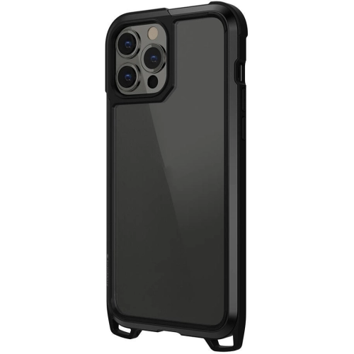 Apple iPhone 13 Pro Boyun Askılı Kompozit Tasarımlı Şok Önleyicili Switcheasy Odyssey Kapak - Rainbow