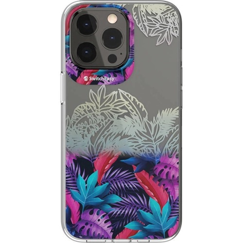 Apple iPhone 13 Pro Çift IMD Baskılı Switcheasy Artist Henri Rousseau Kapak - Mor