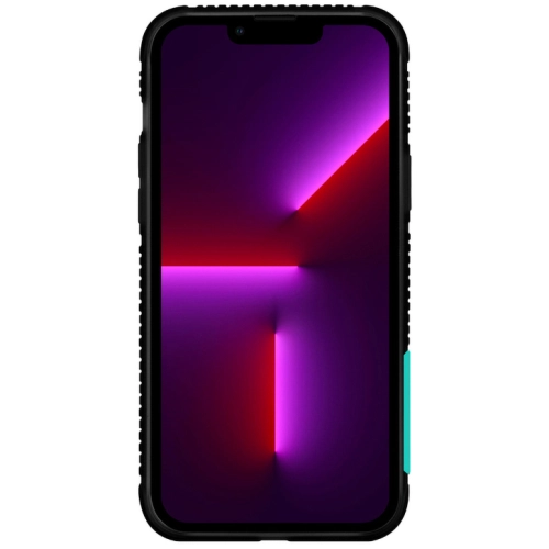 Apple iPhone 13 Pro Kılıf SkinArma Standlı Deri Görünümlü Shingoki Kapak - Turkuaz