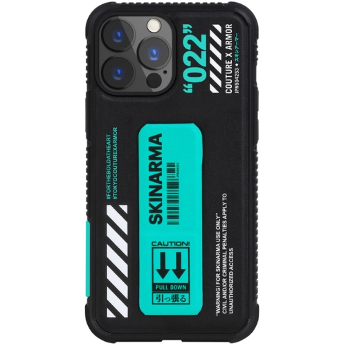 Apple iPhone 13 Pro Kılıf SkinArma Standlı Deri Görünümlü Shingoki Kapak - Turkuaz