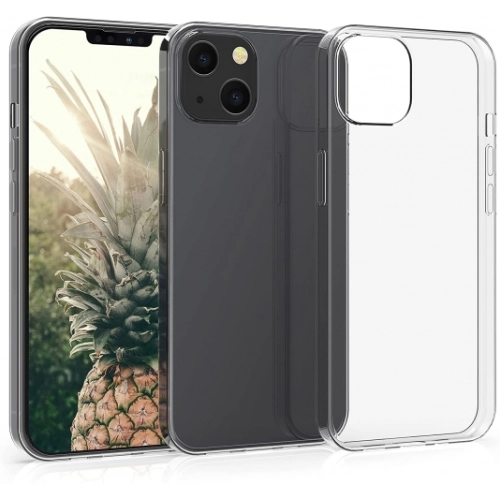 Apple iPhone 13 Pro Max (6.7) Kılıf Kamera Korumalı Esnek Silikon Kapak - Şeffaf