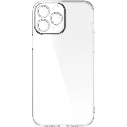 Apple iPhone 13 Pro Max (6.7) Kılıf Kamera Lens Korumalı Esnek Şeffaf Fizy Kapak