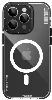 Apple iPhone 13 Pro Max (6.7) Kılıf Magsafe Şarj Özellikli YoungKit Exquisite Serisi Kapak - Siyah
