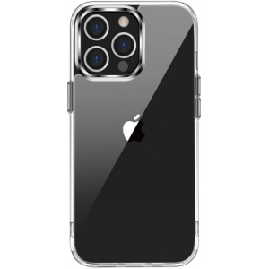 Apple iPhone 13 Pro Max (6.7) Kılıf Zore Forst Silikon Kapak TPU PC Malzeme 0.4mm - Şeffaf