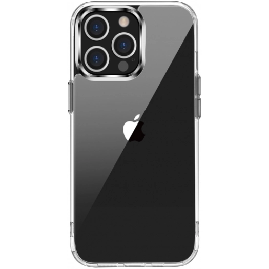 Apple iPhone 13 Pro Max (6.7) Kılıf Zore Forst Silikon Kapak TPU PC Malzeme 0.4mm - Şeffaf