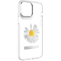 Apple iPhone 13 Pro Max Çift IMD Baskılı Switcheasy Artist Daisy Kapak - Şeffaf