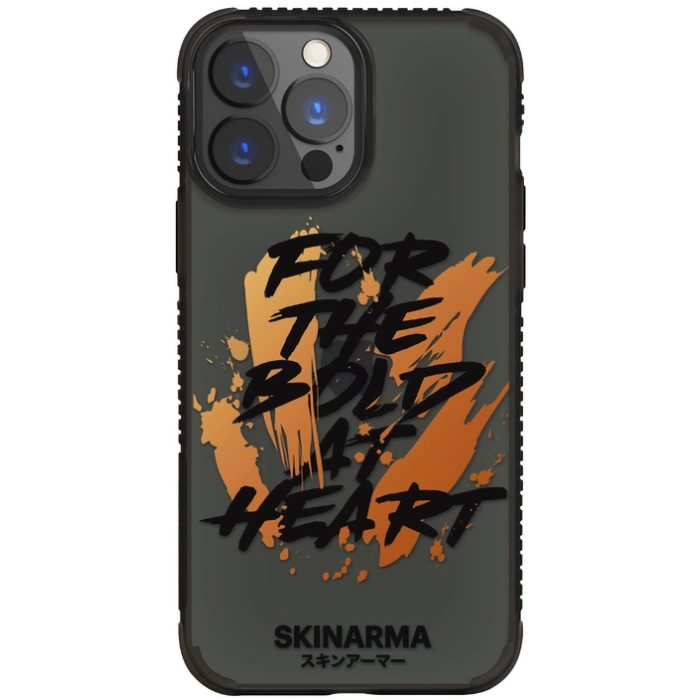 Apple iPhone 13 Pro Max Kılıf SkinArma Desenli Airbag Tasarımlı Hansha Kapak - Füme