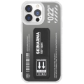 Apple iPhone 13 Pro Max Kılıf SkinArma Standlı Şeffaf Tasarımlı Taihi Kobai Kapak - Siyah